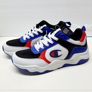 New Champion Men's 93Eighteen Block CPS10305M Red Blue White Athletic Shoe 11.5